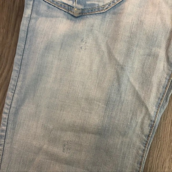 🆕 Brazil 🇧🇷 Wide Leg Denim Jeans Flare capris - Picture 4 of 6